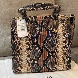 Brahmin Caroline Tea Rose Evita Handbag